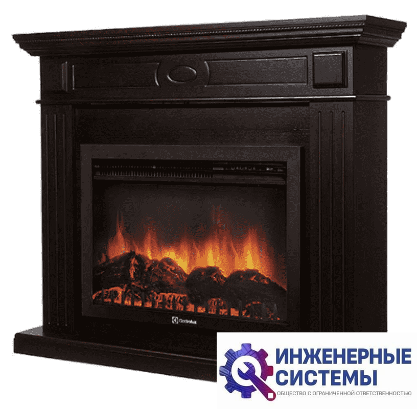 Firelight Bianco 30 шпон Венге портал для камина