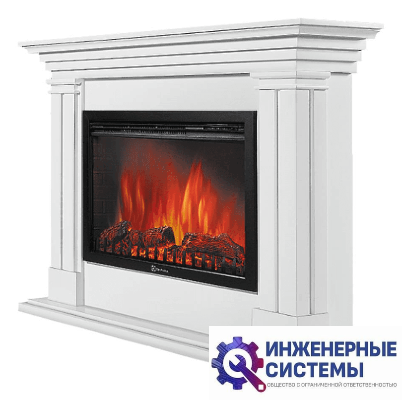 Firelight Castello 30 Белый портал для камина