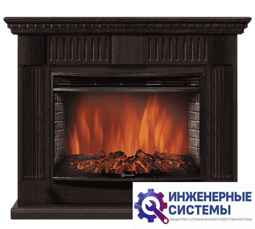Firelight Colonna 30 шпон венге портал для камина