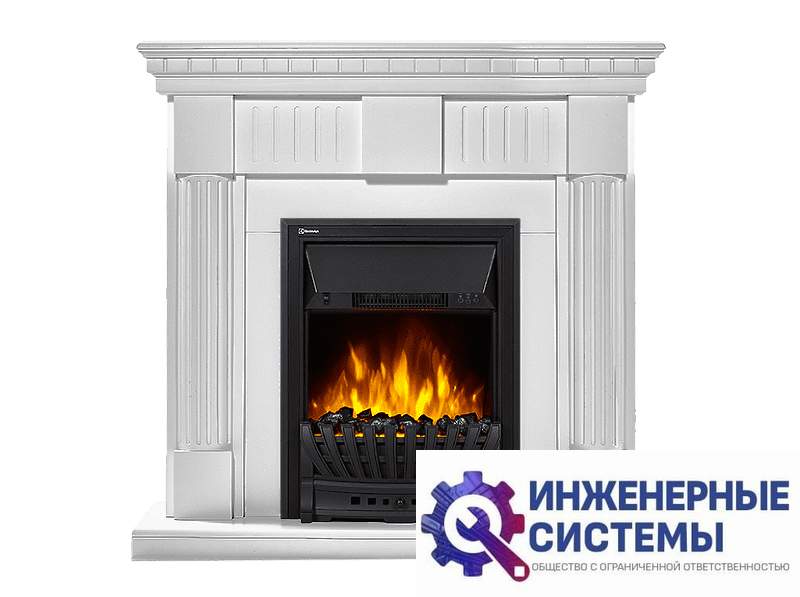 Firelight Colonna Classic портал для камина белый