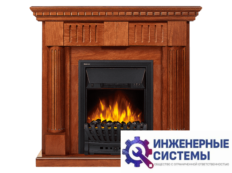 Firelight Colonna Classic портал для камина шпон дуб
