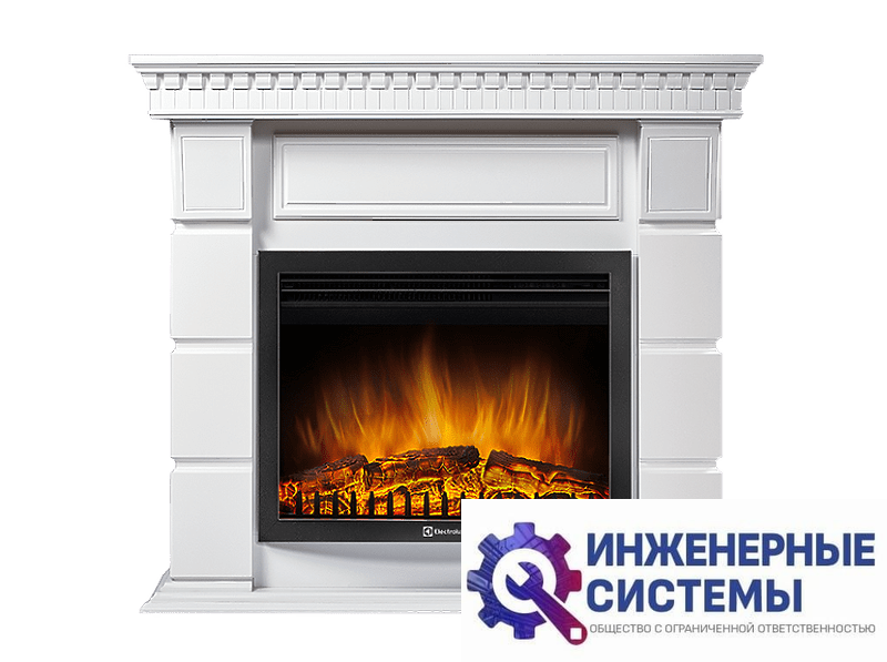 Firelight Elegante 25 портал для камина белый