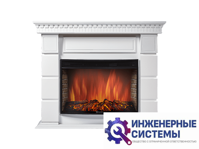 Firelight Elegante 30 портал для камина белый