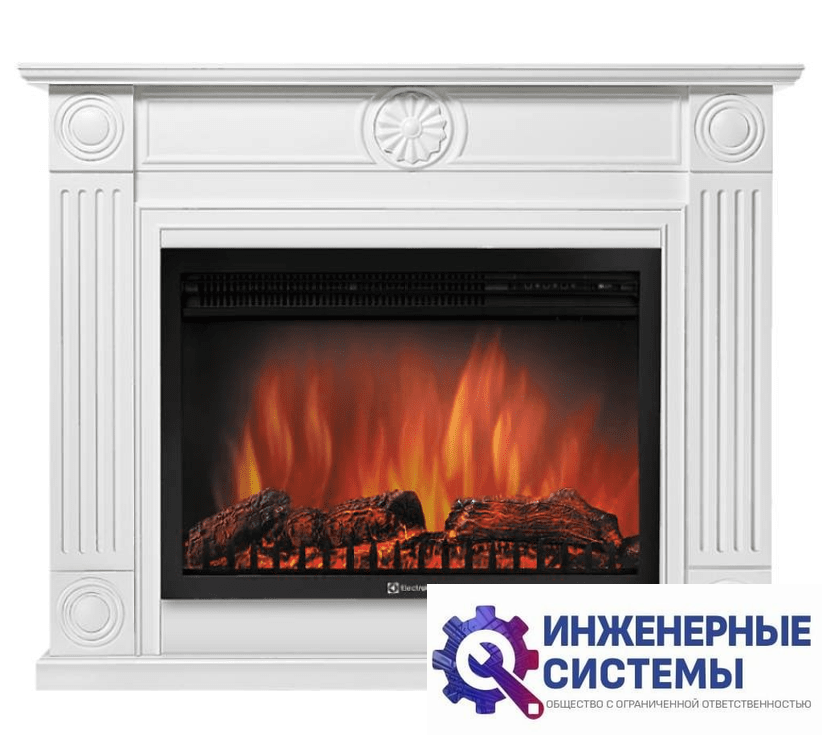 Firelight Frame 25 белый портал для камина