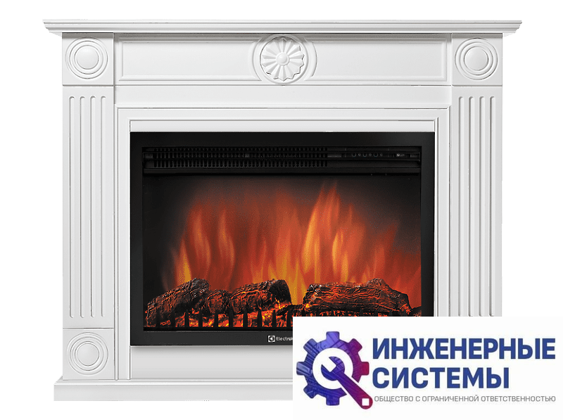 Firelight Frame 30 портал для камина белый