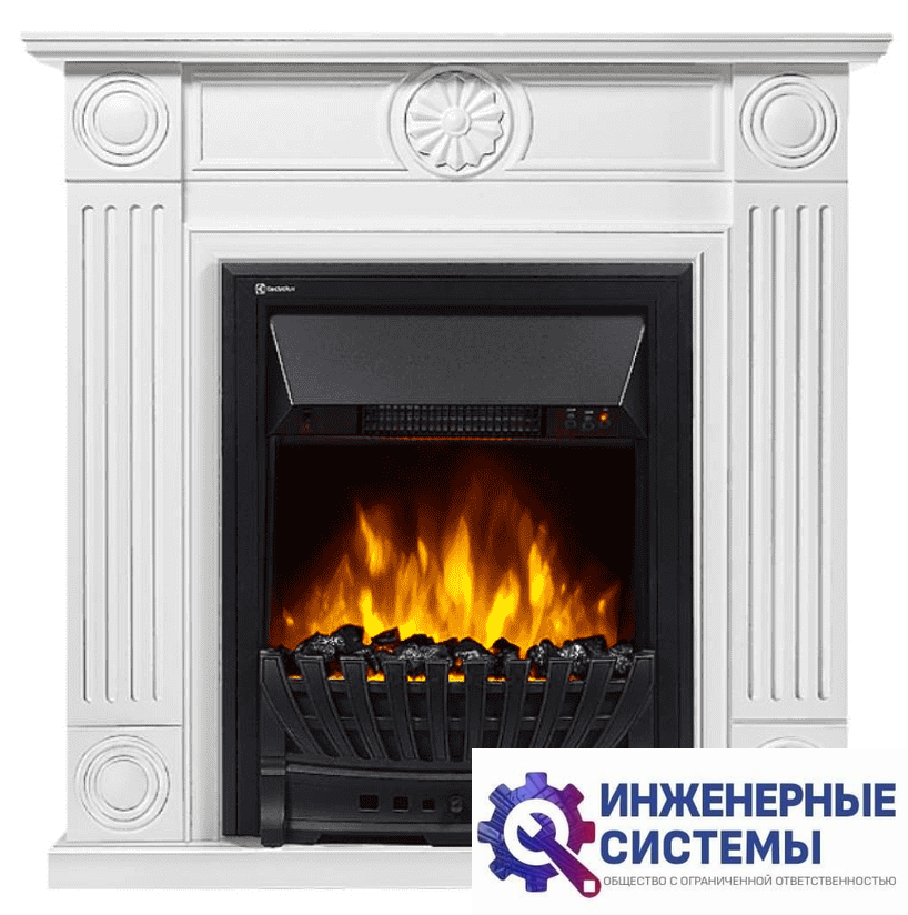 Firelight Frame Classic белый портал для камина