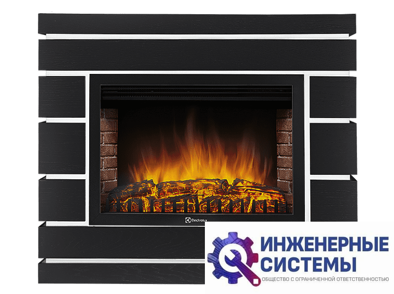 Firelight Moderno 25 портал для камина шпон чёрный дуб