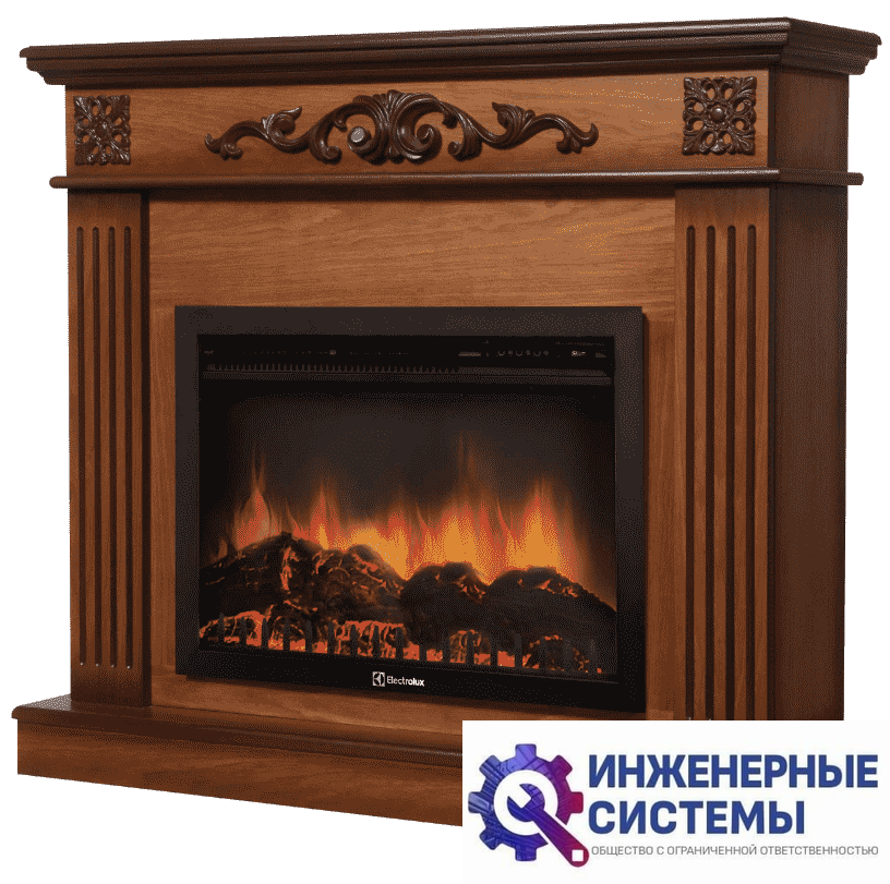 Firelight Noce 25 шпон орех портал для камина