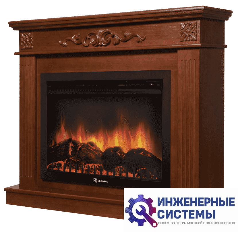 Firelight Noce 30 шпон Дуб портал для камина