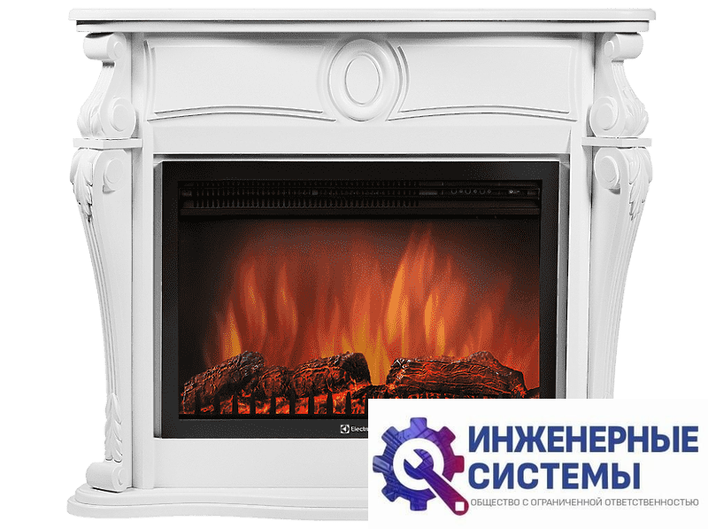 Firelight Ovatio 30 портал для камина Белый