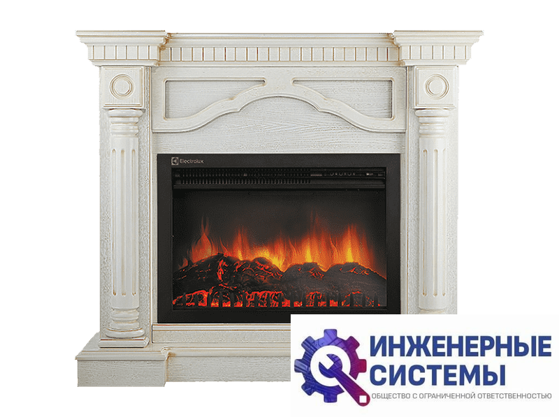 Firelight Rome 30 портал для камина Белёный Дуб