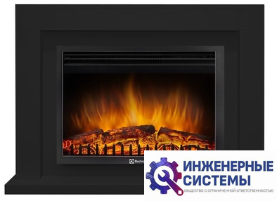 Firelight Simple 25 черный портал для камина