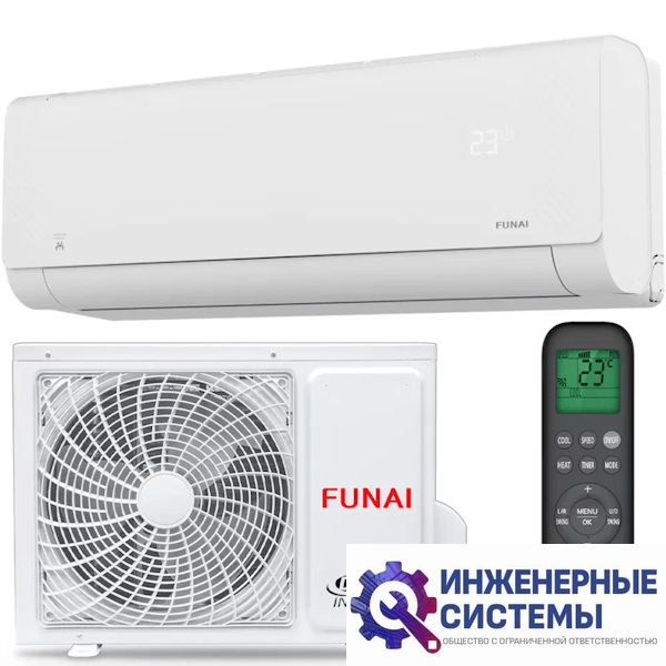 Funai RAC-I-SG25HP.D01 Shogun Inverter кондиционер 2,5 кВт