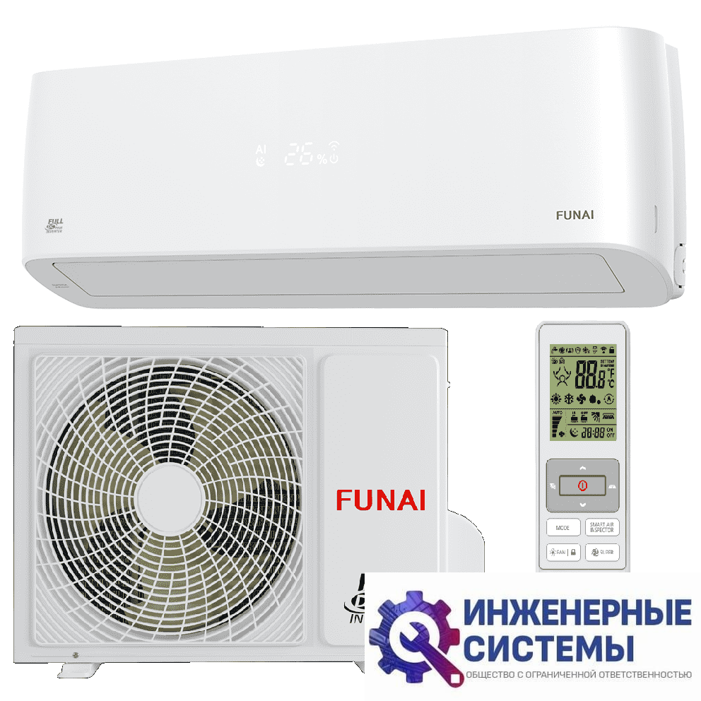 Funai RACI-EM35HP.D05 Emperor Full DC Inverter кондиционер 3,5 кВт