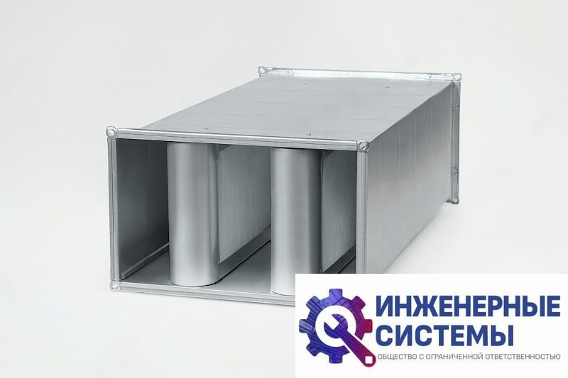 Шумоглушитель Неватом ГП-1200*500-1000-200/3-оц.-0.9-т3.т3