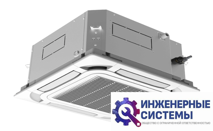 Gree GUD140T/A-S/GUD140W/A-X U-Match Inverter кассетный кондиционер 14,5 кВт