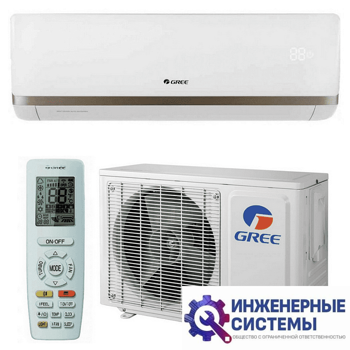 Gree GWH18AAD-K6DNA2E Bora Inverter R32 кондиционер 4,5 кВт