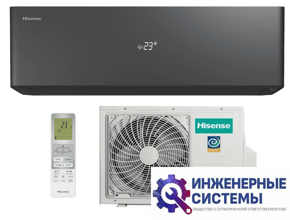 Hisense AS-13UW4RXVQH02(B) кондиционер 3,5 кВт