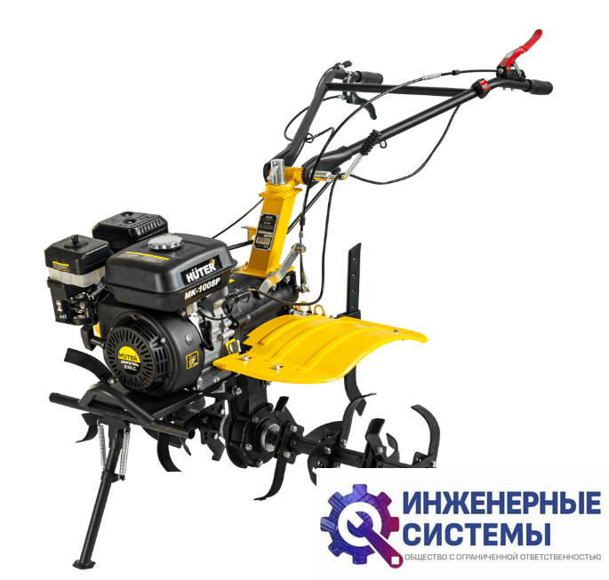 Huter МК-1008Р мотоблок бензиновый с ВОМ