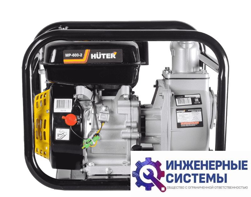 Huter MP-600-2 мотопомпа бензиновая