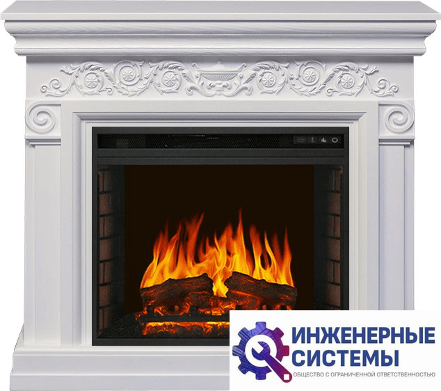 Каминокомплект Royal Flame Athena Белый с очагом Vision 23 EF LED FX