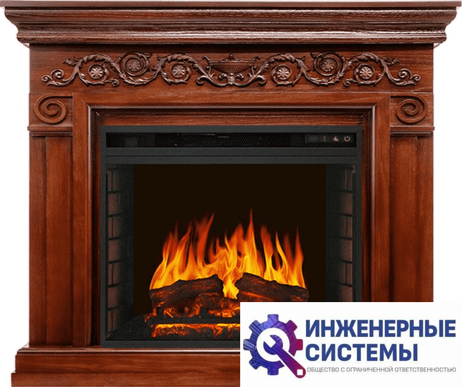 Каминокомплект Royal Flame Athena Темный дуб с очагом Vision 23 EF LED FX