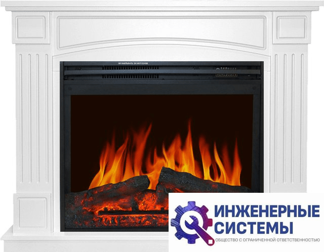 Каминокомплект Royal Flame Boston Белый с очагом Jupiter FX New