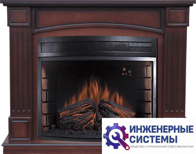 Каминокомплект Royal Flame Boston Темный дуб с очагом Dioramic 28 LED FX