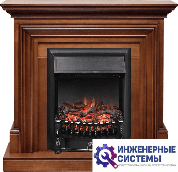 Каминокомплект Royal Flame Bradford Орех с очагом Fobos FX Black