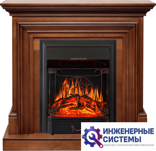 Каминокомплект Royal Flame Bradford Орех с очагом Majestic FX Black