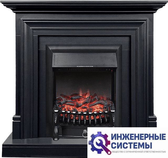 Каминокомплект Royal Flame Bradford Серый графит с очагом Fobos FX Black