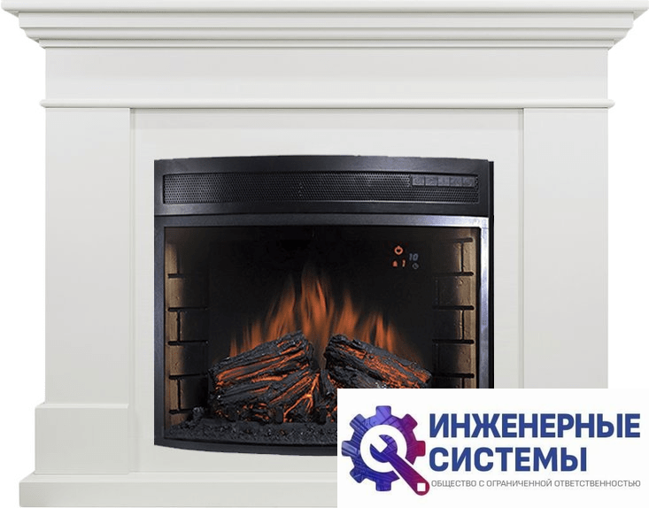 Каминокомплект Royal Flame California Алебастр с очагом Dioramic 28 LED FX