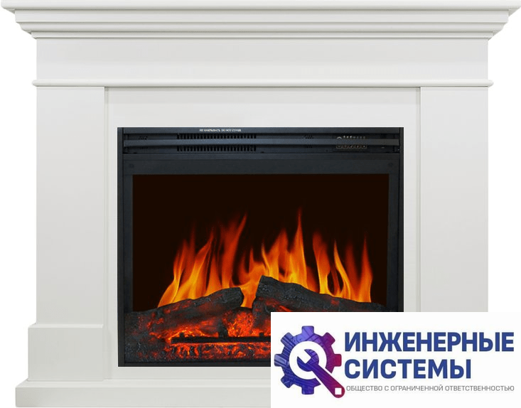 Каминокомплект Royal Flame California Белый с очагом Jupiter FX New