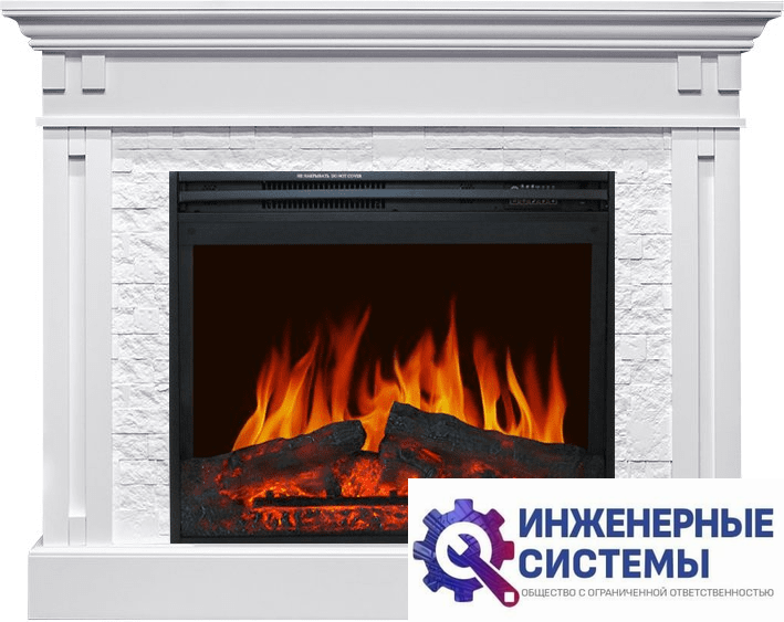 Каминокомплект Royal Flame Cambridge Белый с очагом Jupiter FX New