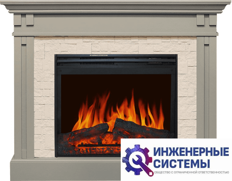 Каминокомплект Royal Flame Cambridge Umbra Grey с очагом Jupiter FX New