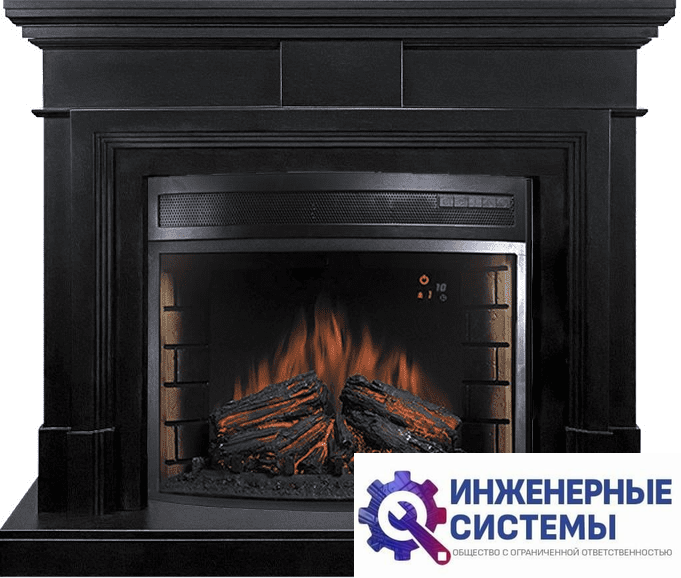 Каминокомплект Royal Flame Coventry Черный с очагом Dioramic 28 LED FX