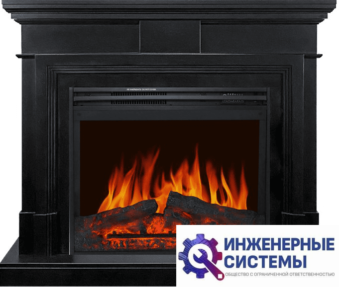 Каминокомплект Royal Flame Coventry Черный с очагом Jupiter FX New
