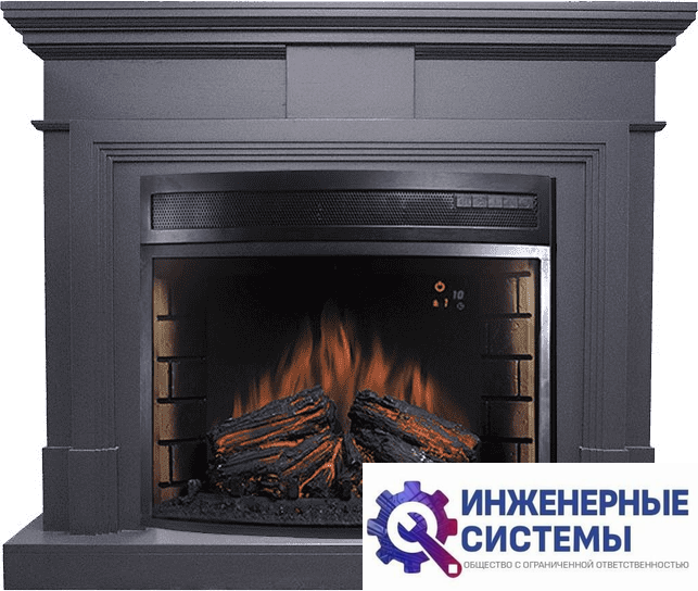 Каминокомплект Royal Flame Coventry Graphite Grey с очагом Dioramic 28 LED FX