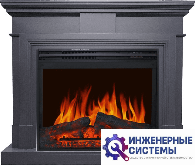 Каминокомплект Royal Flame Coventry Graphite Grey Серый графит с очагом Jupiter FX New