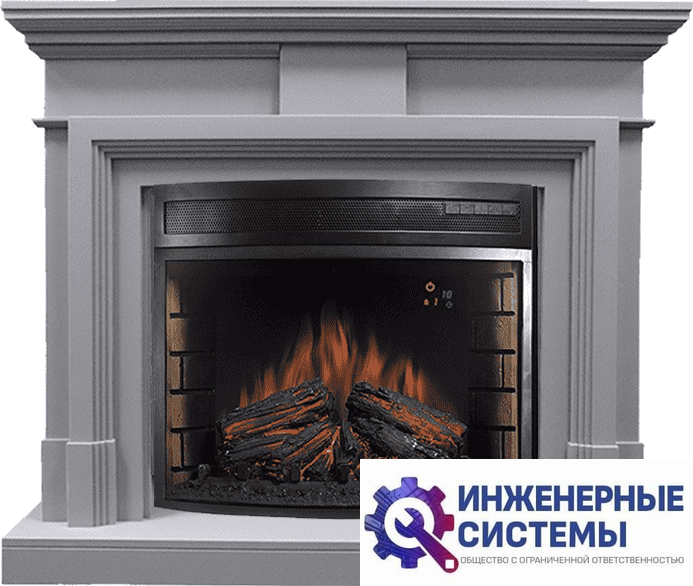 Каминокомплект Royal Flame Coventry Grey Серый с очагом Dioramic 28 LED FX