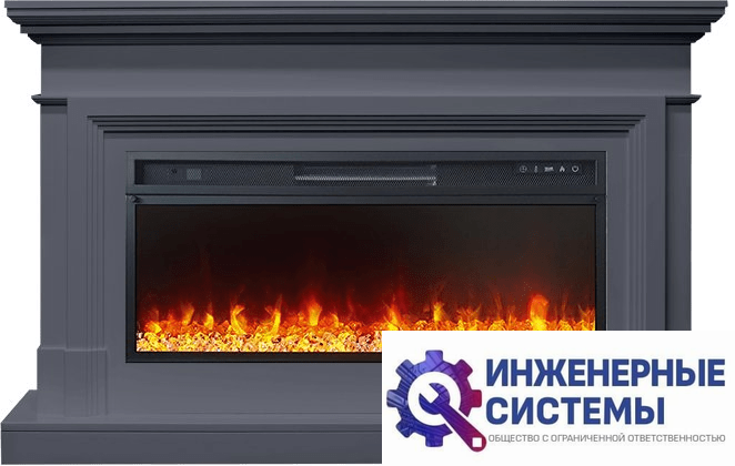 Каминокомплект Royal Flame Coventry Серый графит с очагом Vision 42 LED