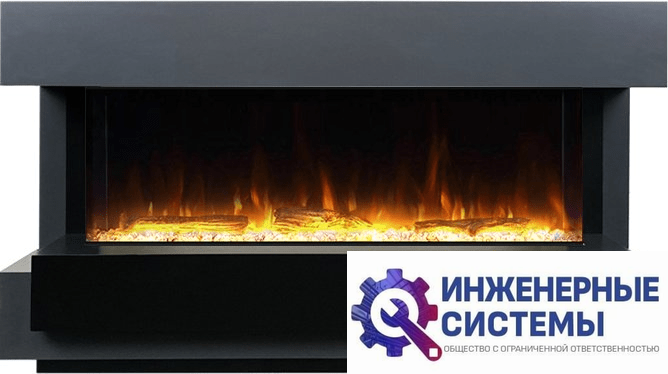 Каминокомплект Royal Flame Cube 50 Серый графит с очагом Astra 50 RF