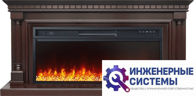 Каминокомплект Royal Flame Dallas Темный дуб с очагом Vision 42 LED