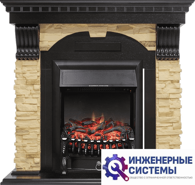 Каминокомплект Royal Flame Dublin Венге/Сланец с очагом Fobos FX Black