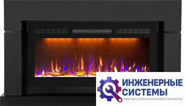 Каминокомплект Royal Flame Lindos Graphite Grey с очагом Crystal 36 RF