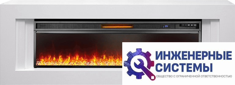 Каминокомплект Royal Flame Line 60 Белый с очагом Vision 60 LED