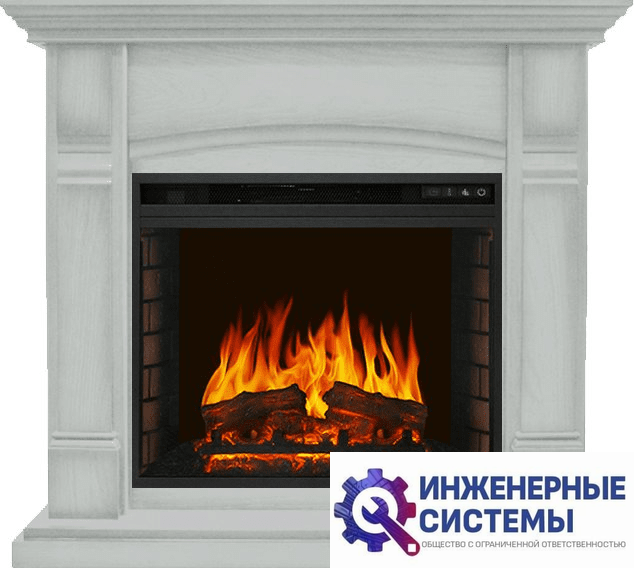 Каминокомплект Royal Flame Manchester Белый с очагом Vision 23 EF LED FX