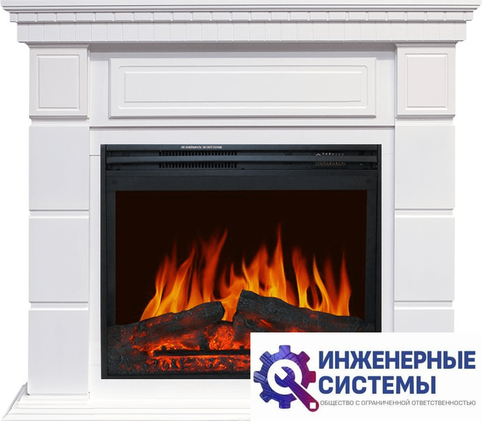 Каминокомплект Royal Flame Portland Белый с очагом Jupiter FX New