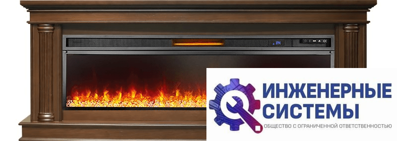Каминокомплект Royal Flame Rome 60 Каштан с очагом Vision 60 LED