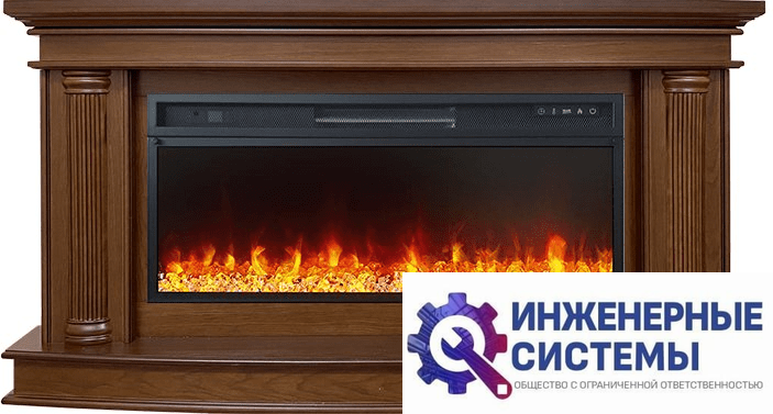 Каминокомплект Royal Flame Rome Каштан с очагом Vision 42 LED